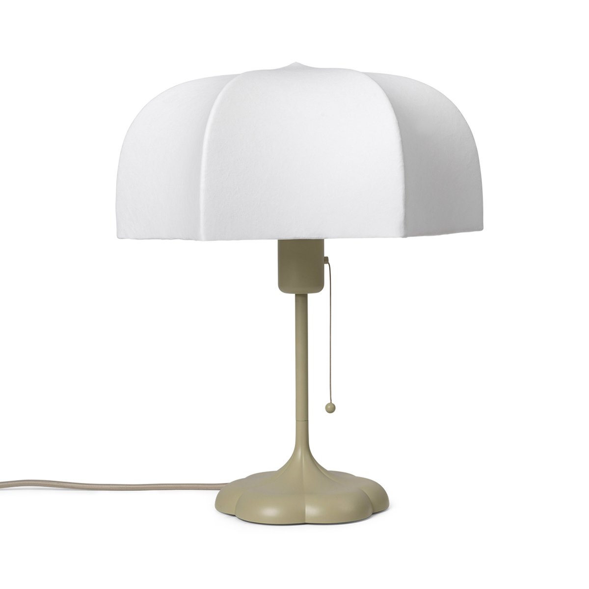 ferm LIVING Poem table lamp Ø30x42 cm White-cashmere