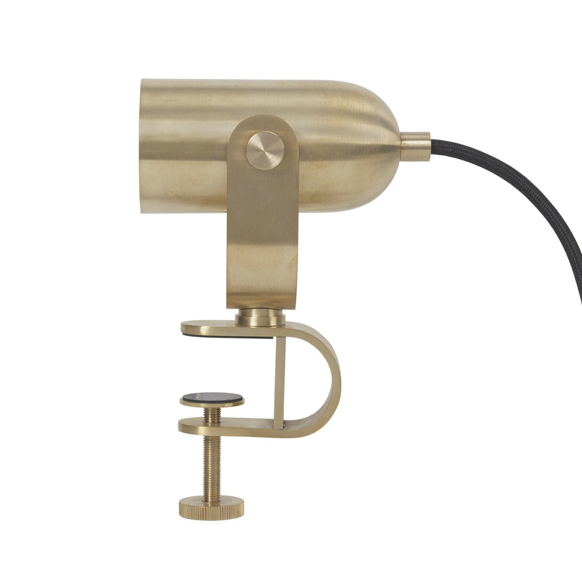 ferm LIVING Ruuvi clamp lamp Ø6x16 cm Brass