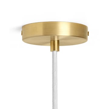 Vuelta pendant lamp 100 cm - White-brass - ferm LIVING