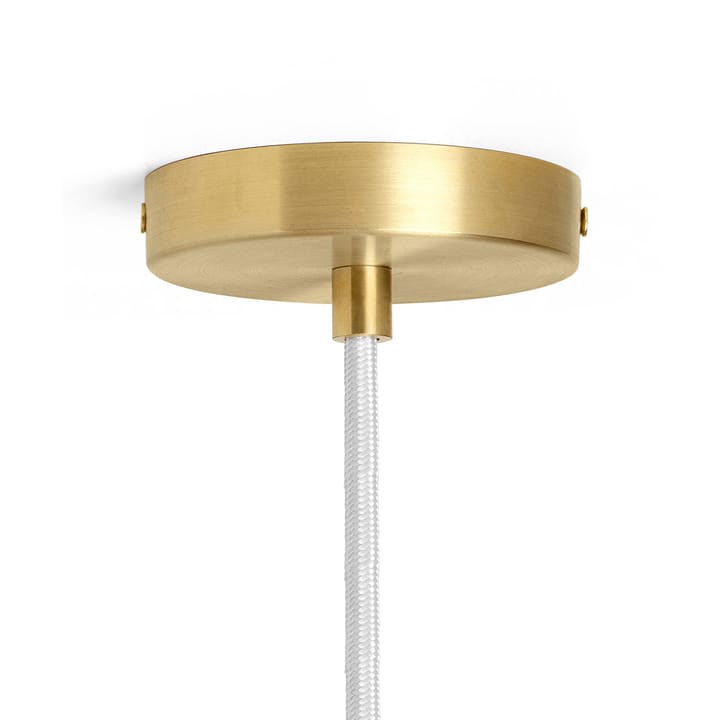 Vuelta pendant lamp 100 cm, White-brass ferm LIVING