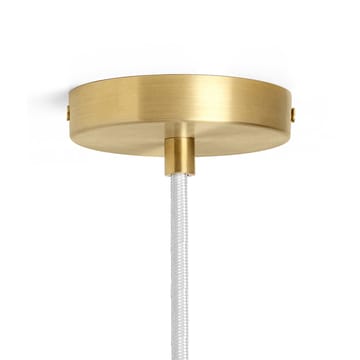 Vuelta pendant lamp 60 cm - White-brass - ferm LIVING