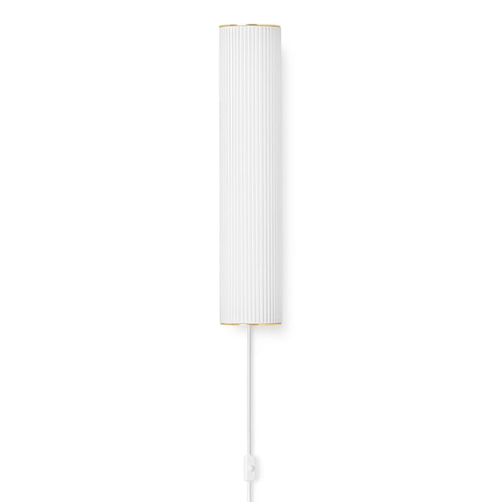 Vuelta vägglampa 40 cm, Vit-mässing ferm LIVING