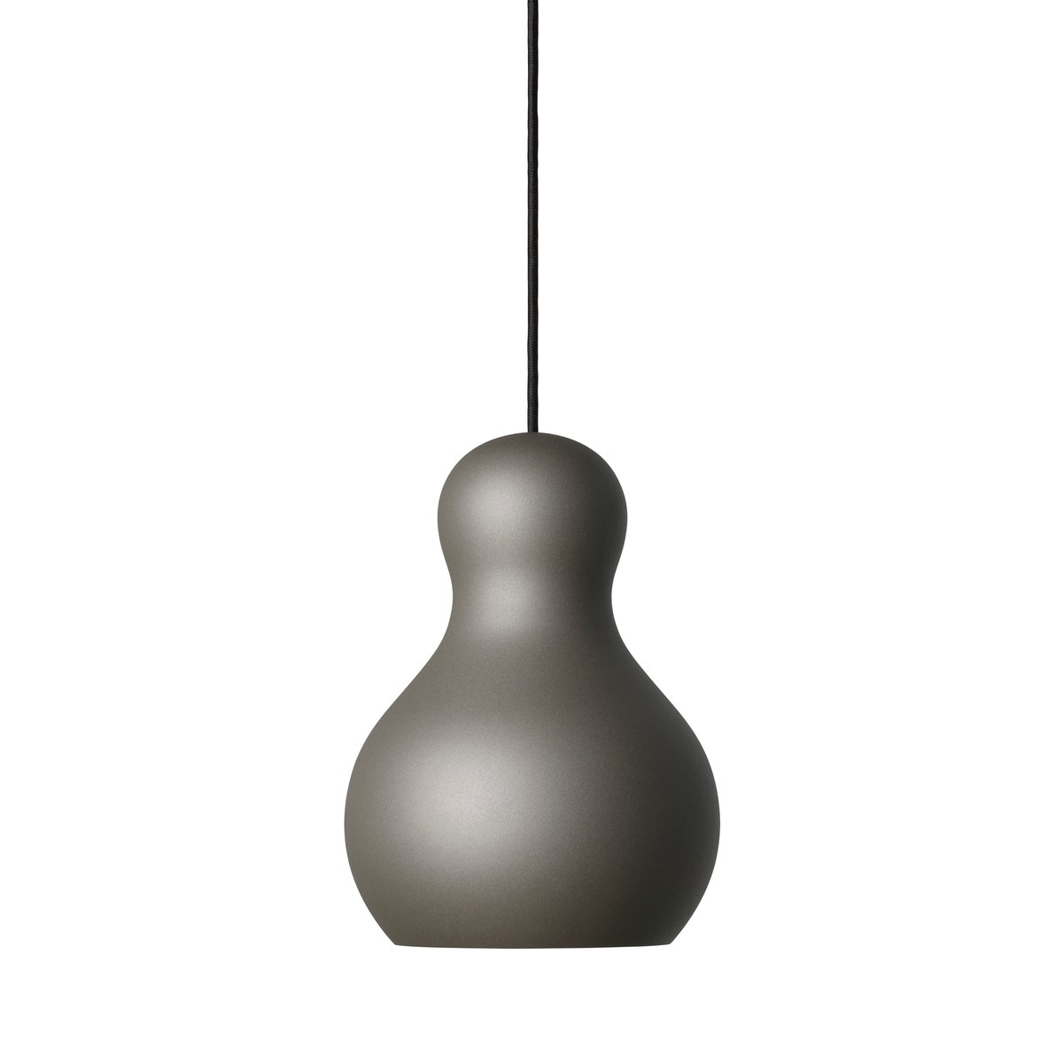 Fritz Hansen Calabash P1 pendant lamp matte grey meteor