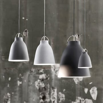 Caravaggio 1 Pendant - White smooth-grey textile cord - Fritz Hansen