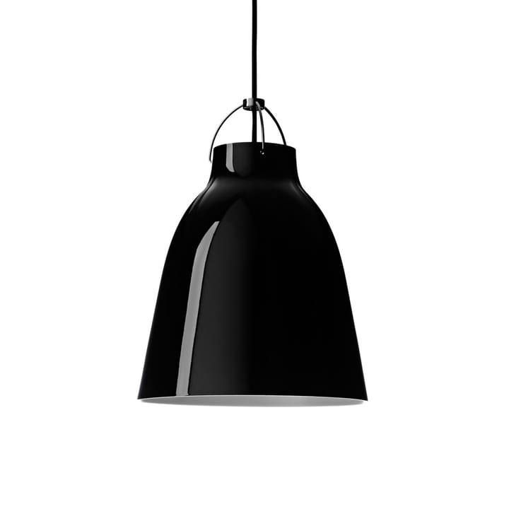 Caravaggio 2 pendant, Black-black textile cord Fritz Hansen