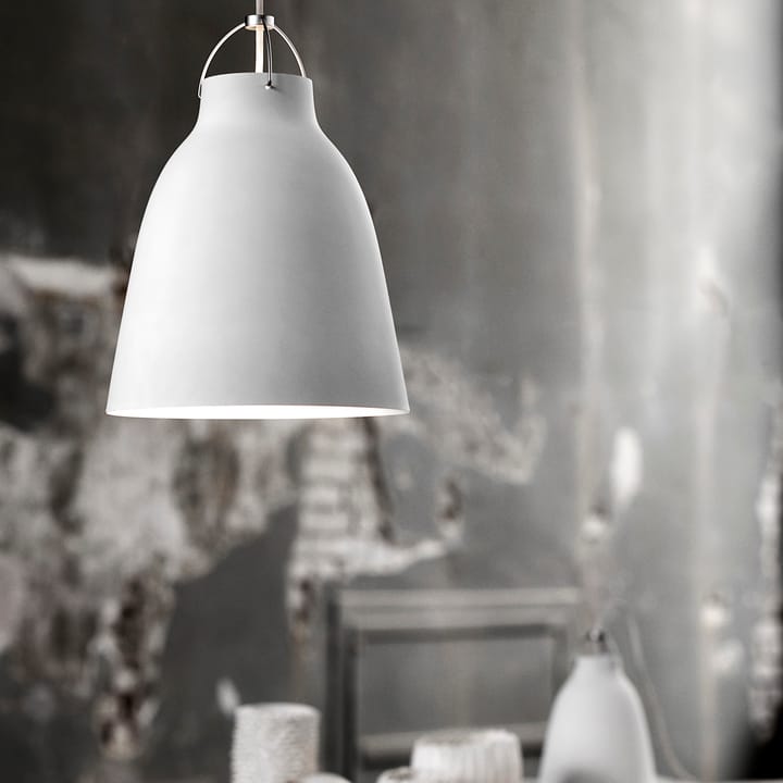 Caravaggio P2 pendant lamp matte, White Fritz Hansen