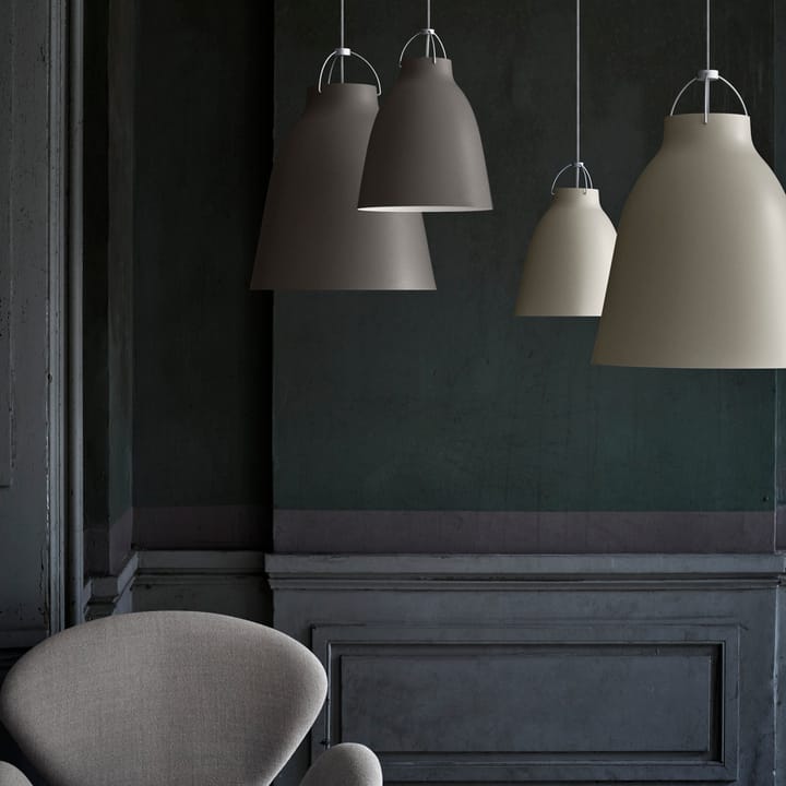 Caravaggio P3 pendant lamp matte, Archipelago stone Fritz Hansen