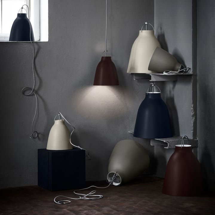 Caravaggio P3 pendant lamp matte, Archipelago stone Fritz Hansen