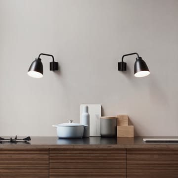 Caravaggio Read wall lamp - Black - Fritz Hansen