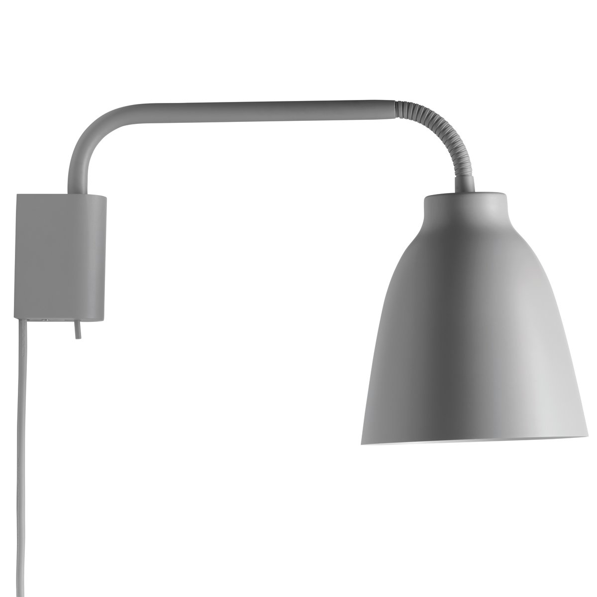 Fritz Hansen Caravaggio Read wall lamp Grey25