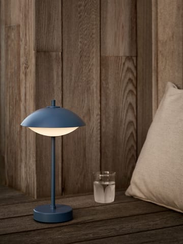 Clam portabel bordslampa 31 cm - Dusk blue - Fritz Hansen