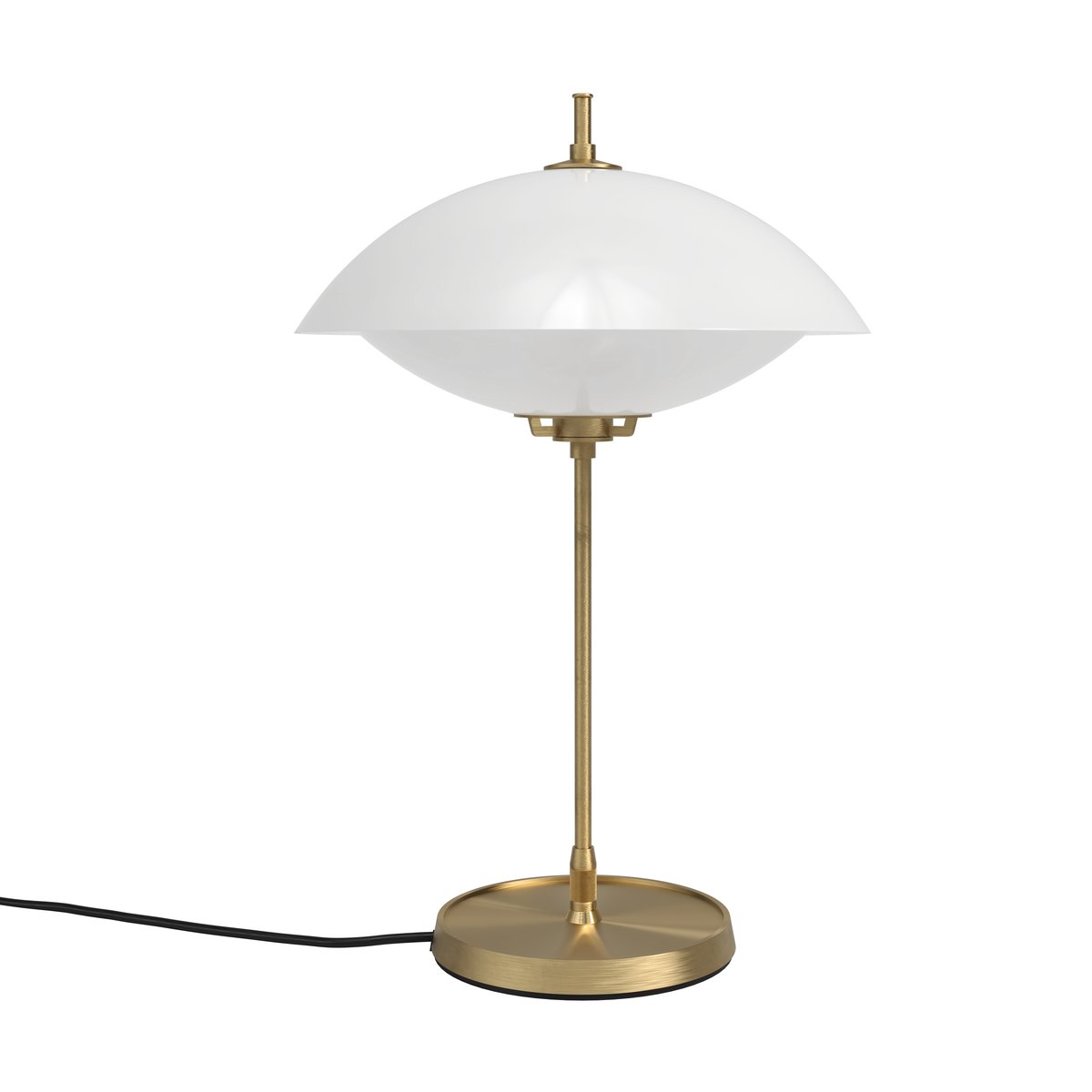 Fritz Hansen Clam Tischleuchte 50 cm Opal-brass