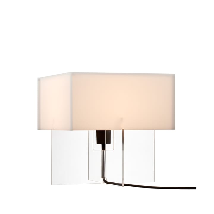 Cross-Plex T-300 bordslampa, Opal-stativ i akryl Fritz Hansen