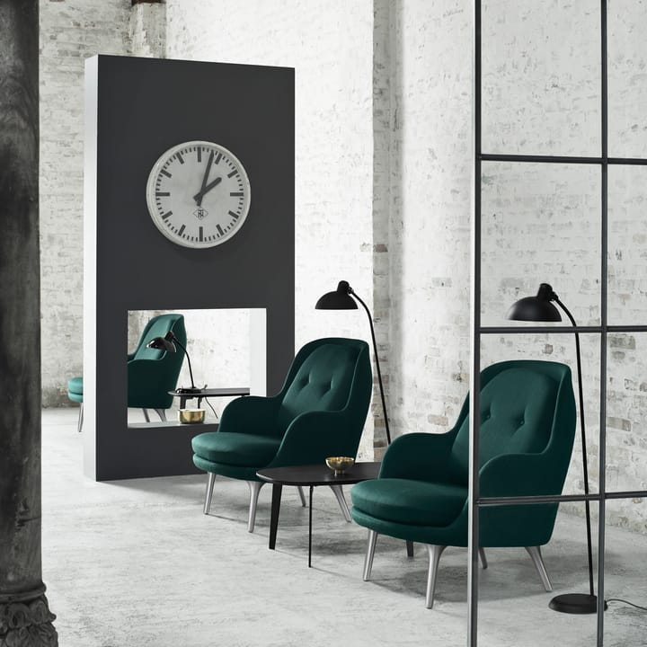 Kaiser Idell 6556-F golvlampa, Matt black Fritz Hansen