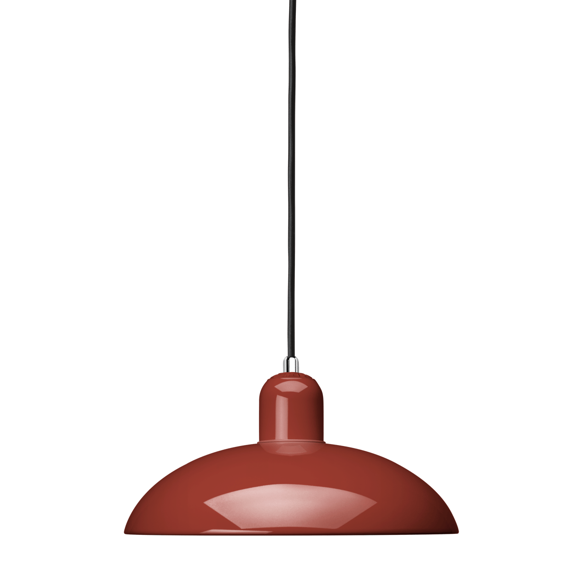 Fritz Hansen Kaiser Idell 6631-P pendant light Venetian red