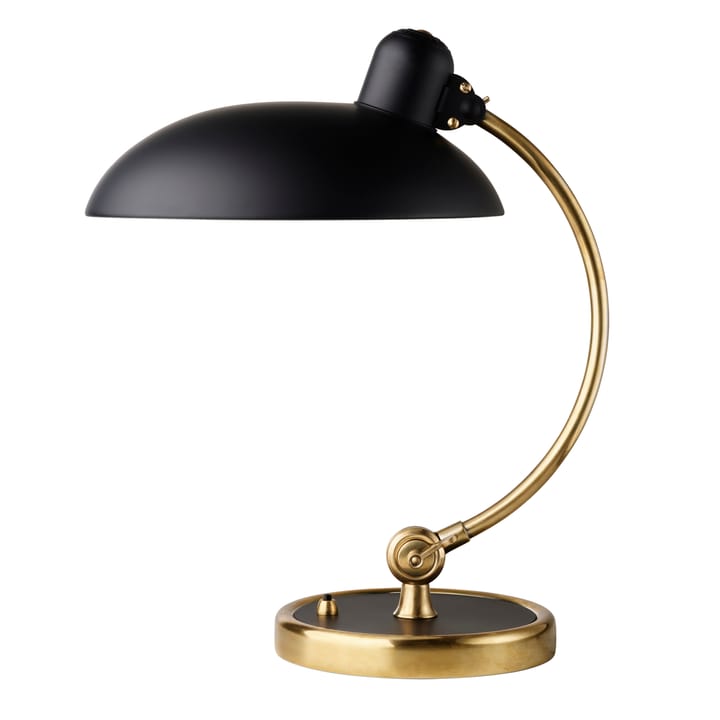 Kaiser Idell 6631-T Luxus table lamp brass, Matte black Fritz Hansen