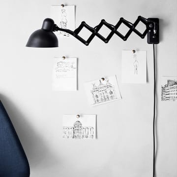 Kaiser Idell 6718-W wall lamp - Matte black - Fritz Hansen