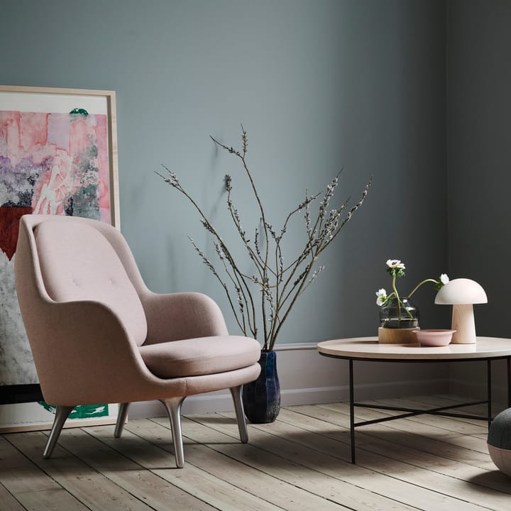 Night Owl Tischleuchte Eschenholz, Smokey white Fritz Hansen