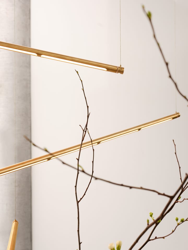 OneLine pendant lamp, Brass Fritz Hansen