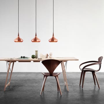 Orient P1 pendant lamp - Clear-coated aluminium - Fritz Hansen