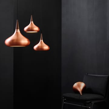 Orient P1 pendant lamp - Clear-coated aluminium - Fritz Hansen