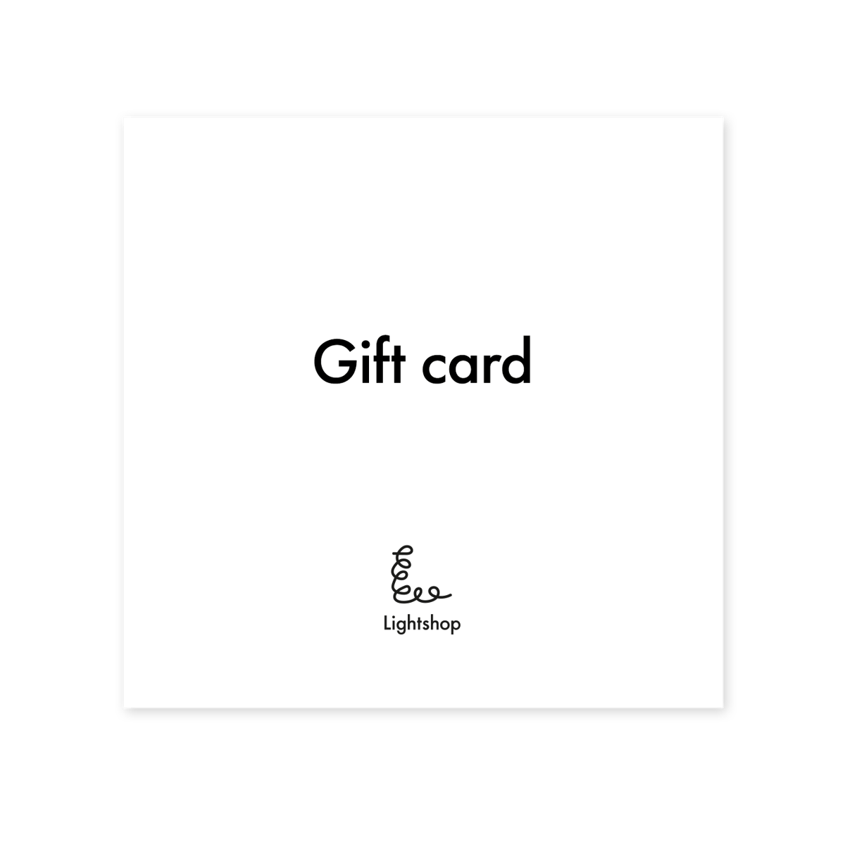 Presentkort Digital gift card 200