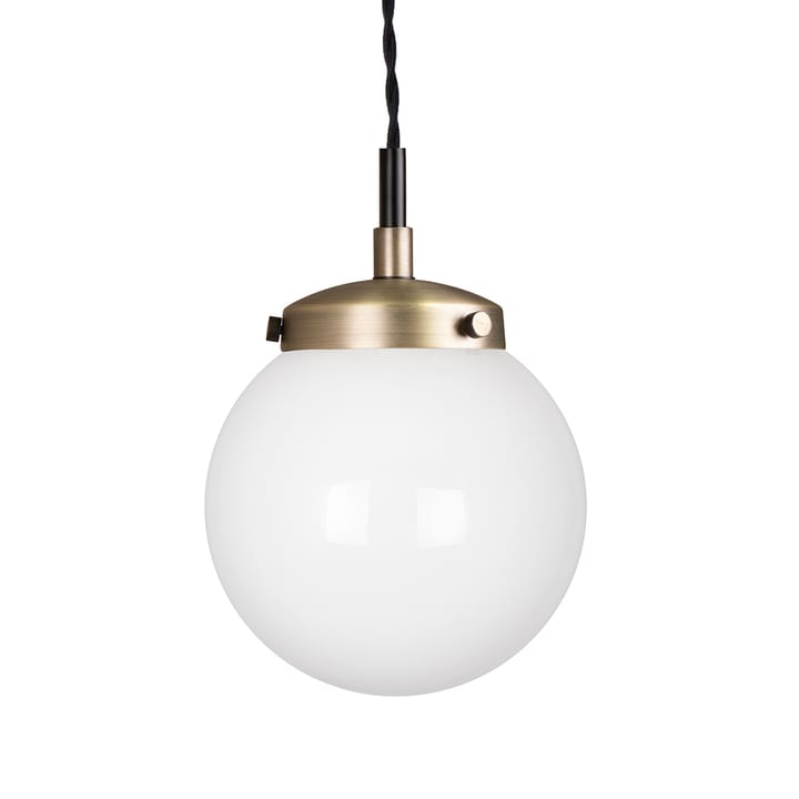 Alley pendant lamp mini - Antique brass/white - Globen Lighting