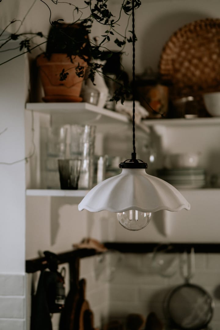 Alva pendant lamp Ø30 cm, White Globen Lighting