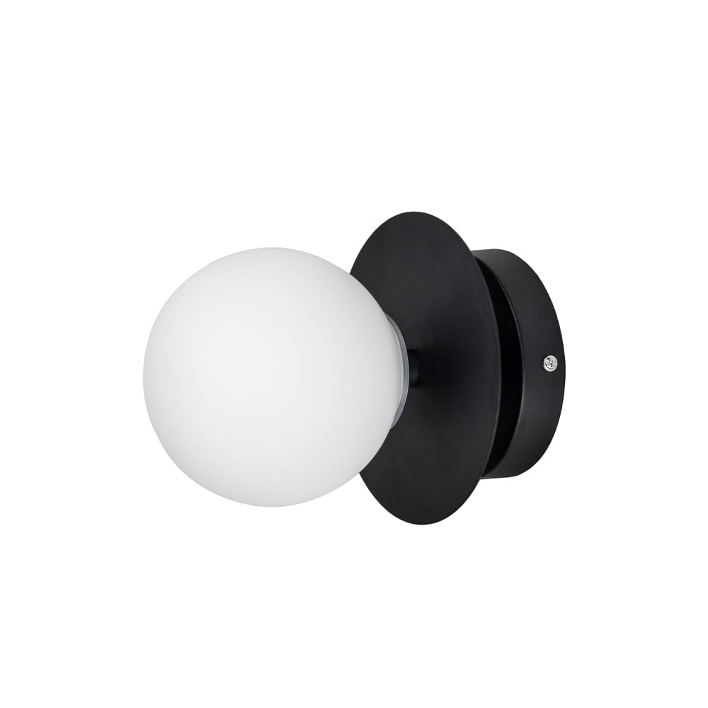 Globen Lighting Art Deco 24 IP44 wall lamp White/black