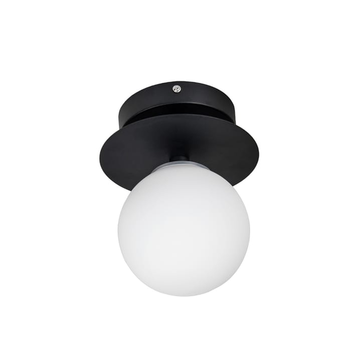 Art Deco 24 IP44 wall lamp, White/black Globen Lighting