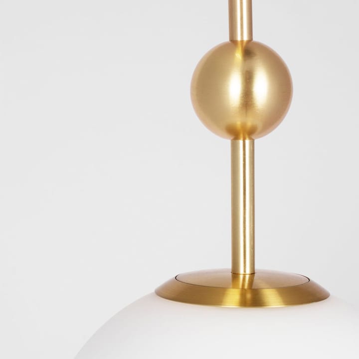 Astrid Pendant, Brass/white, 8 lamps Globen Lighting