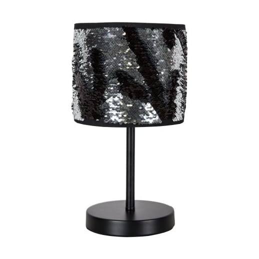 Bling Sequins Table Lamp 34 cm - Black - Globen Lighting