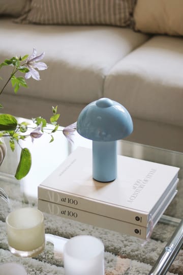 Buddy portable table lamp - Light blue - Globen Lighting