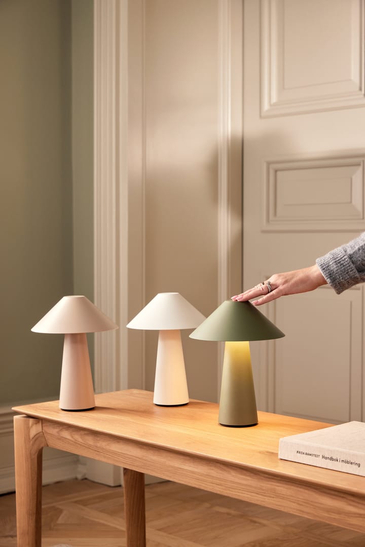 Cannes portable table lamp, Mud Globen Lighting