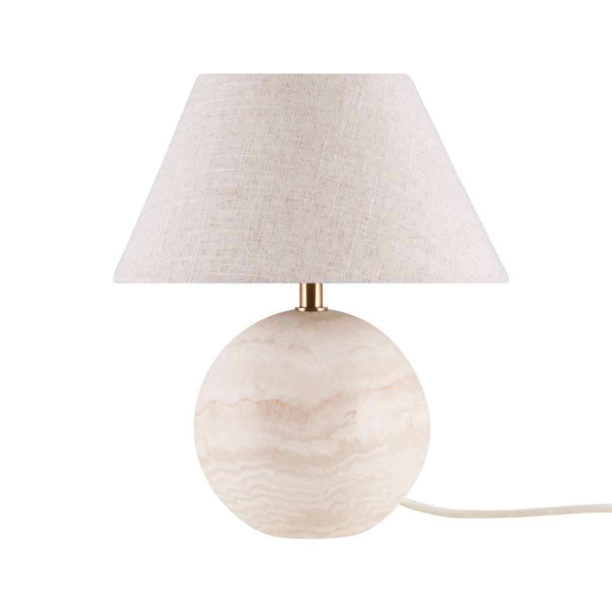 Globen Lighting Castello 24 table lamp Travertine