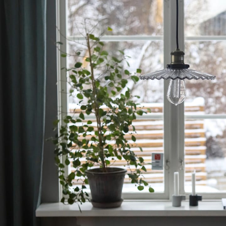 Cobbler pendant lamp Ø25 cm, clear Globen Lighting