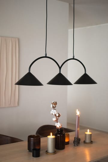 Curve pendant lamp 3 - Black - Globen Lighting