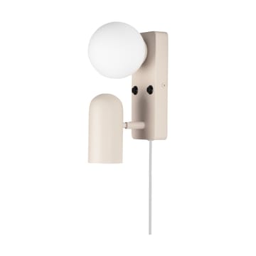 Doppio wall lamp - Beige - Globen Lighting