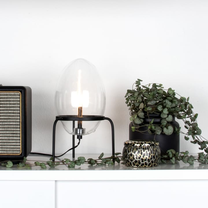 Drops table lamp, Black clear Globen Lighting