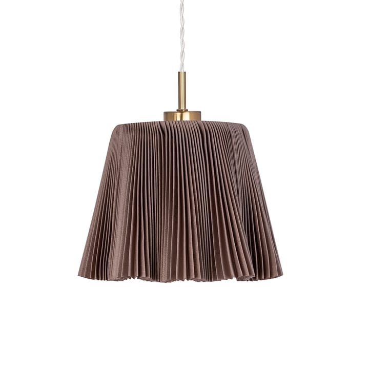 Edith pendant lamp, Brown, brass coloured detail Globen Lighting