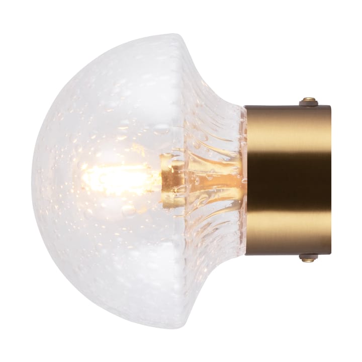 Fungo ceiling Ø16 cm, Clear-brushed brass Globen Lighting