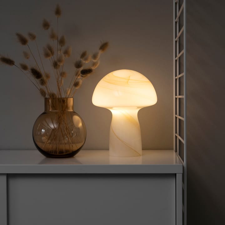 Fungo Tischleuchte beige, 20cm Globen Lighting