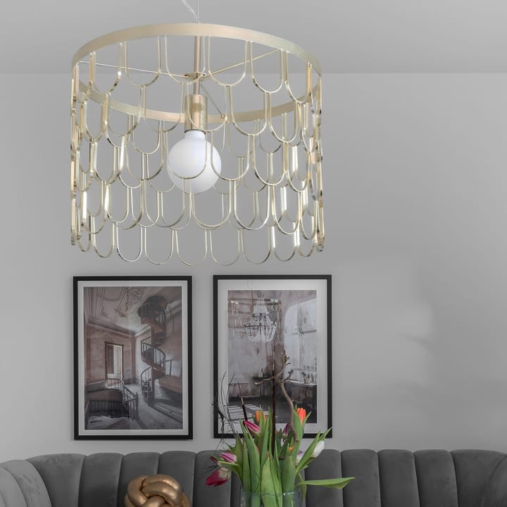 Gatsby ceiling lamp, brass Globen Lighting