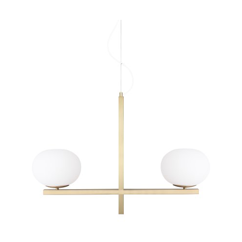 Globen Lighting Gemini pendant 87 cm Brass