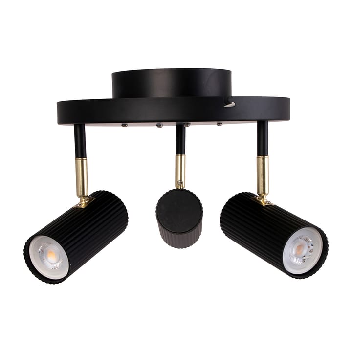 Hubble 3 ceiling lamp, Black Globen Lighting