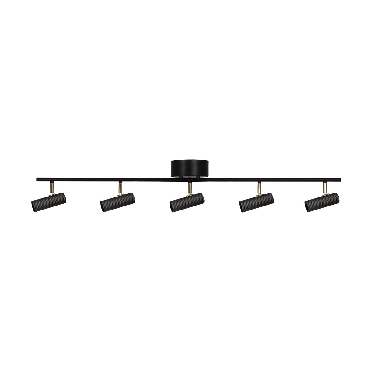 Globen Lighting Hubble 5 Long plafond Schwarz