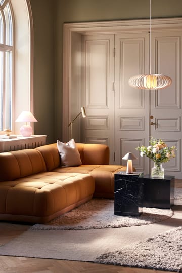 Hubble Read floor lamp - Brushed brass - Globen Lighting