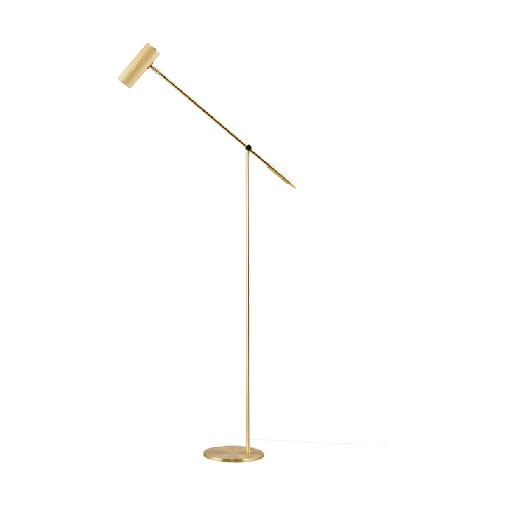 Hubble Read floor lamp - Brushed brass - Globen Lighting