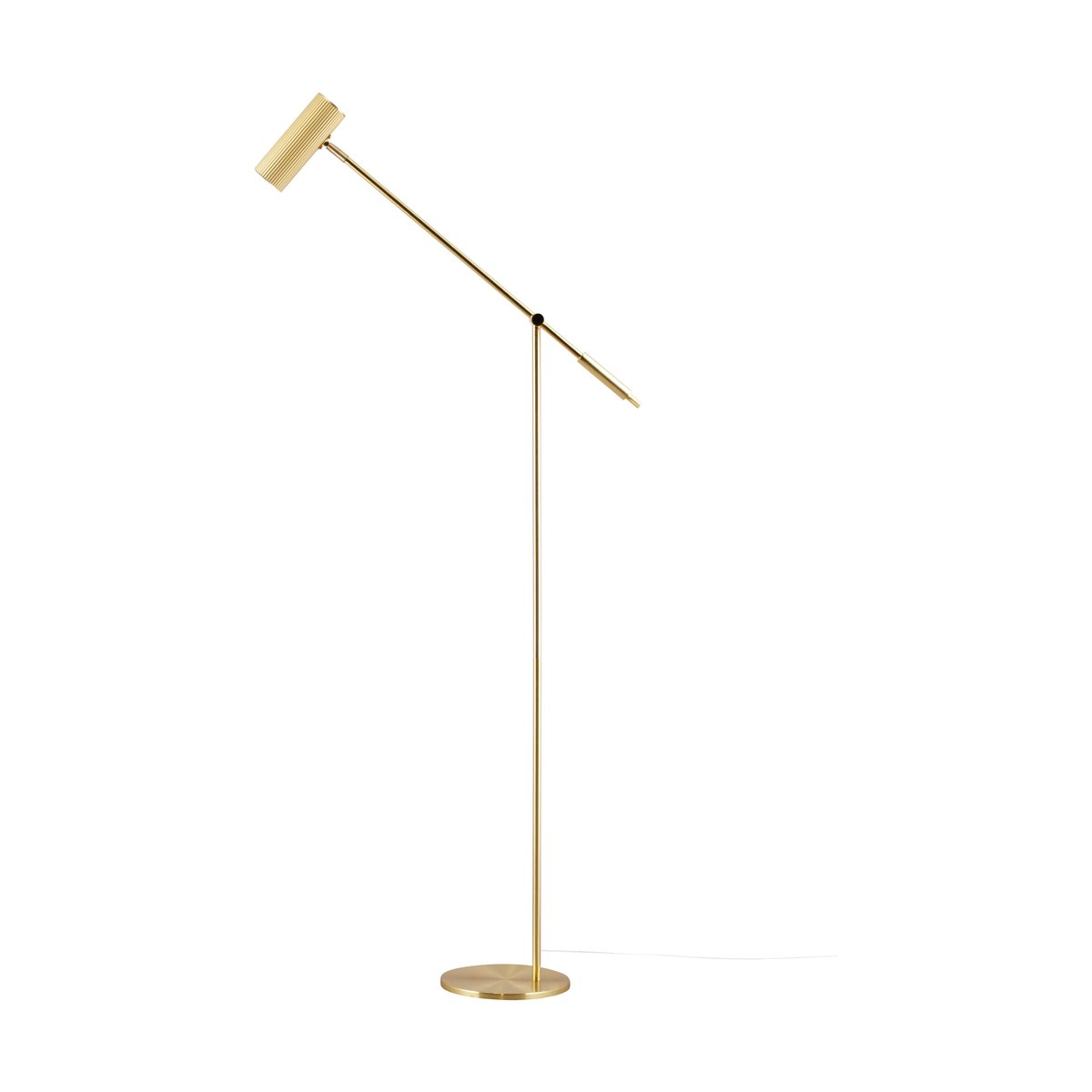 Globen Lighting Hubble Read floor lamp Brushed brass