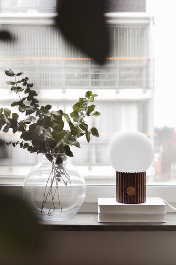 Hubble table lamp Ø15 cm - Walnut - Globen Lighting